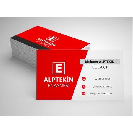 Eczane Kartvizit Tasarımı
