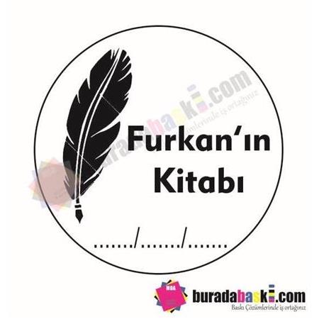 Tüy Kalem Kitap Mührü