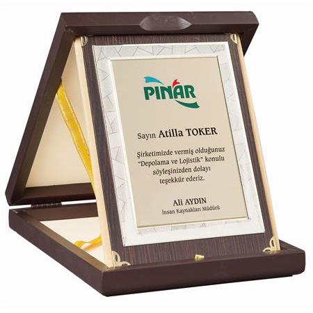 Ahşap Kutulu Albüm Plaket 4